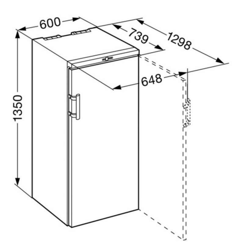 Liebherr Wijnbewaarkast | WKr3211 Vinothek | 164 Flessen | 1 Zone - Mijn-Wijnklimaatkast