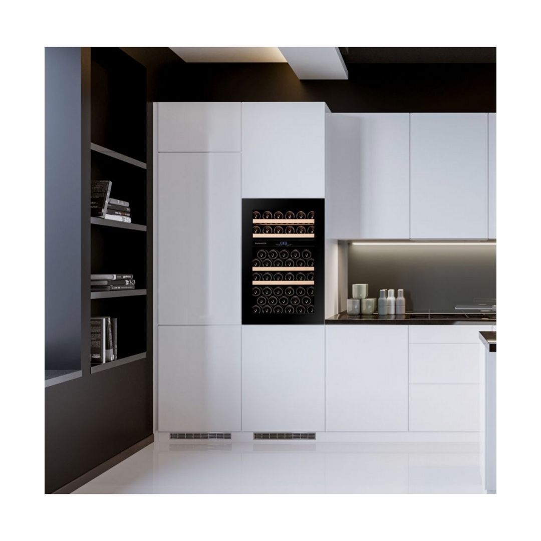 Dunavox Glance-49 Wijnklimaatkast | DAVG-49.116DSS.TO | 2 Zones | Push-to-open